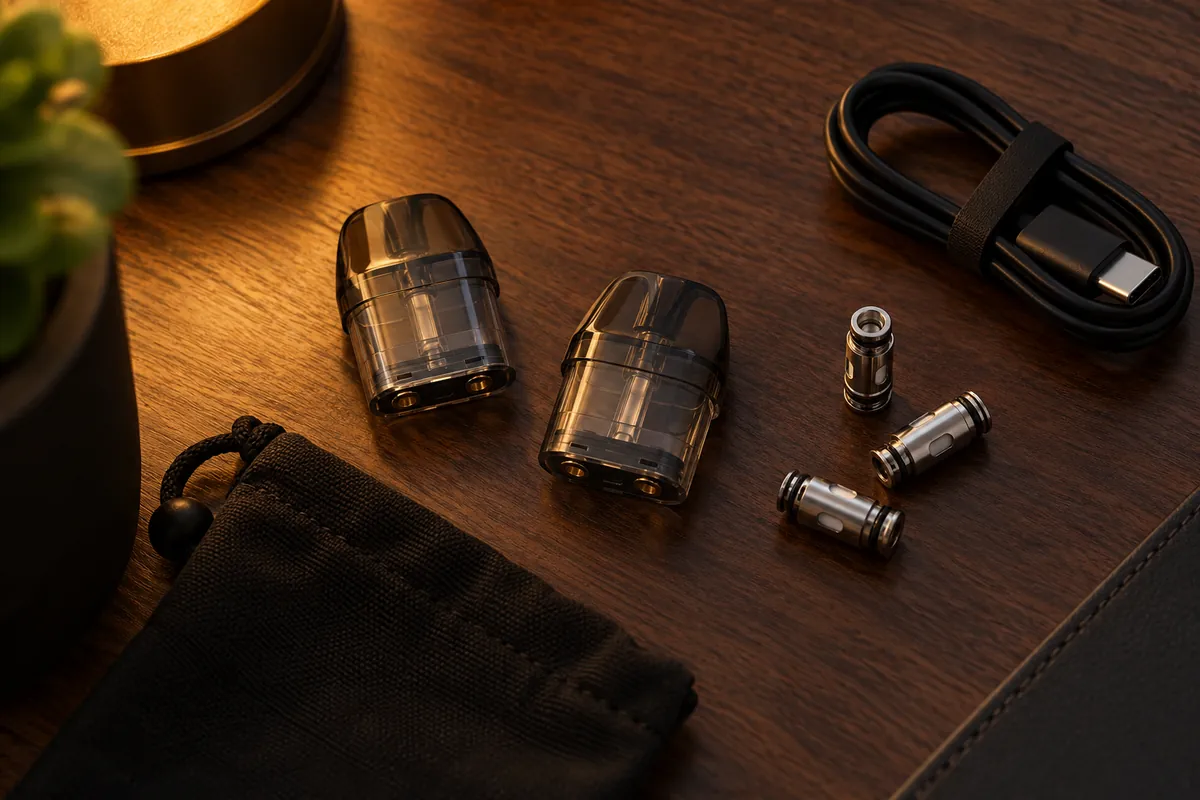 Vaporesso Luxe XR Max 2, pods, coils and accessories
